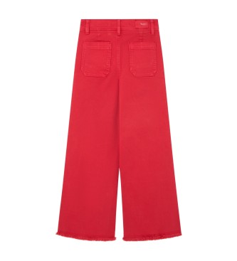 Pepe Jeans Nania broek rood