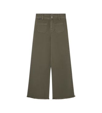 Pepe Jeans Nania green trousers