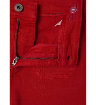 Pepe Jeans Broek Nania N rood