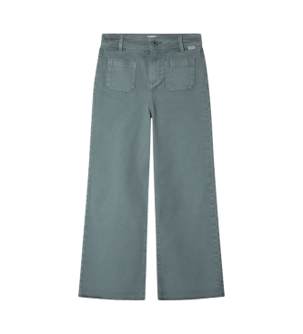 Pepe Jeans Wijde broek Nania N blauw