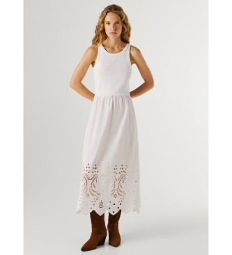 Pepe Jeans Vestido Naomi blanco
