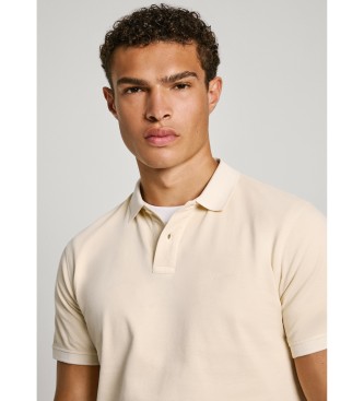 Pepe Jeans Ny Oliver Gd beige poloshirt