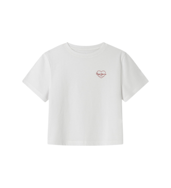 Pepe Jeans Camiseta Nicka blanco