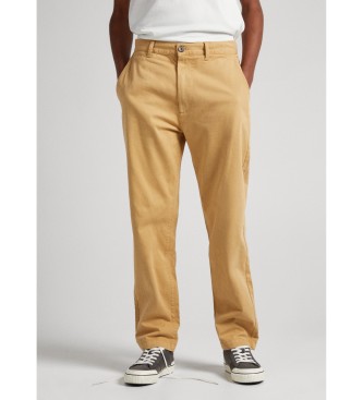 Pepe Jeans Pantaln chino Nils amarillo