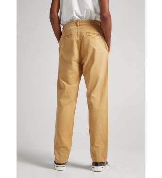 Pepe Jeans Chino-bukser Nils gul