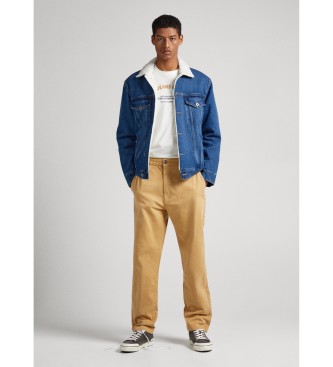 Pepe Jeans Pantaloni chino gialli di Nils