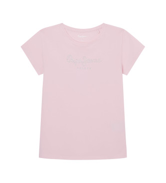 Pepe Jeans Camiseta Nina rosa