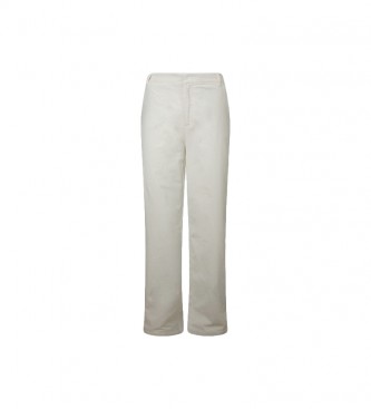 Pepe Jeans Trousers Noa white