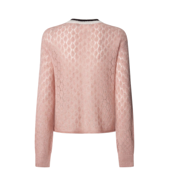 Pepe Jeans Strickjacke Noe rosa