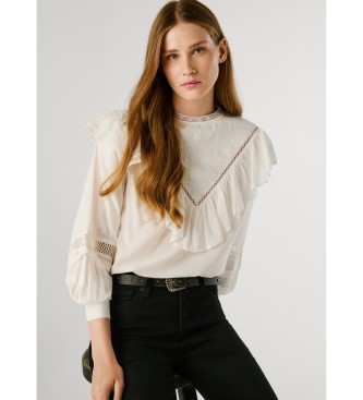 Pepe Jeans Bluse Noe hvid