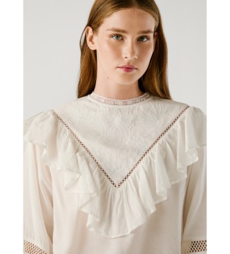 Pepe Jeans Bluse Noe hvid