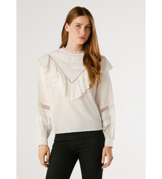 Pepe Jeans Bluse Noe hvid