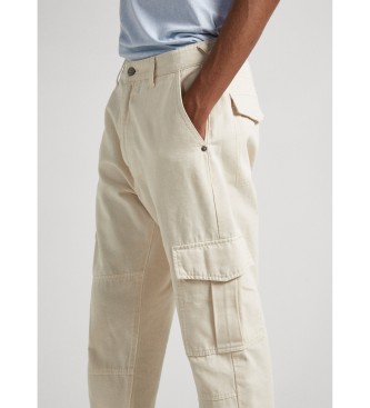 Pepe Jeans Cargo hlače Nolan beige