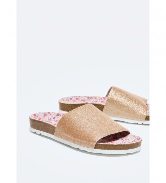 Pepe Jeans Oban Floral pink sandals