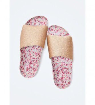 Pepe Jeans Oban Floral pink sandals