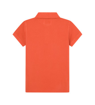 Pepe Jeans Oli orange polo shirt