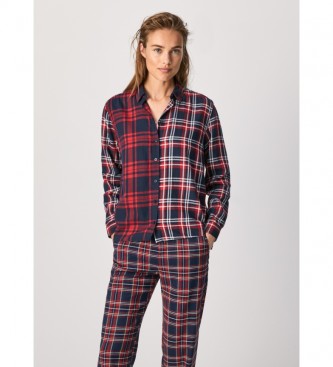 Pepe Jeans Plaid shirt Olivianne red
