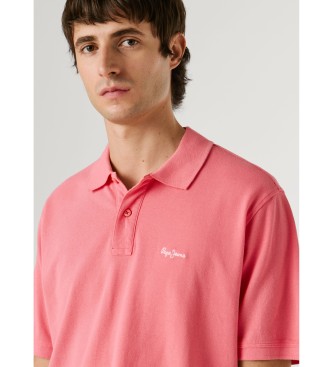 Pepe Jeans Oscar coral polo shirt