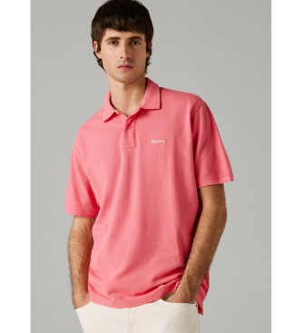 Pepe Jeans Oscar coral polo shirt