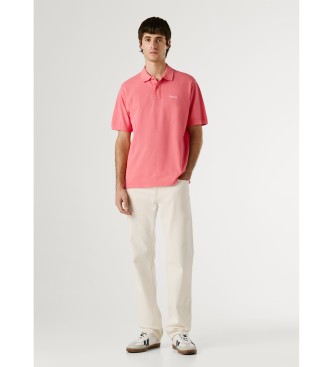 Pepe Jeans Oscar coral polo shirt