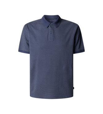 Pepe Jeans Polo Oscar Aop azul-marinho
