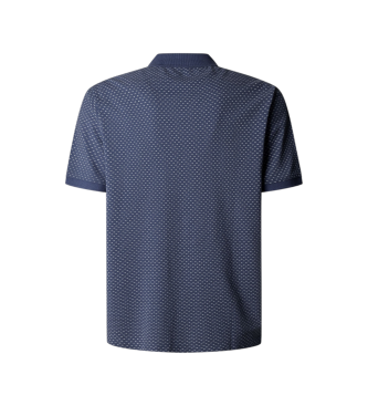 Pepe Jeans Polo Oscar Aop azul-marinho