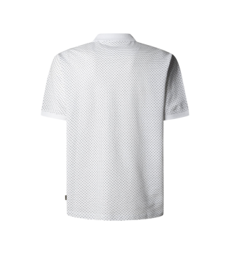 Pepe Jeans Polo Oscar Aop branco