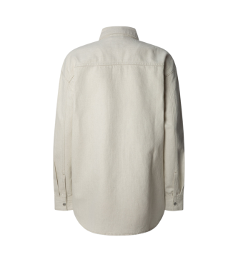 Pepe Jeans Overshirt hvid