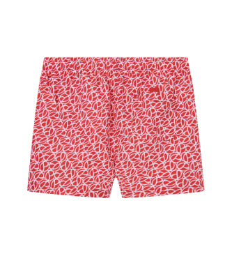 Pepe Jeans Red print swimming costume