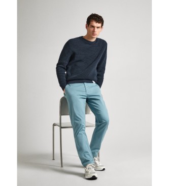 Pepe Jeans Blue Slim Chino Trousers