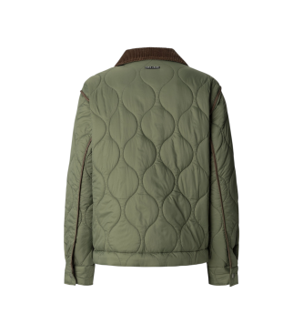 Pepe Jeans Grner Mantel Paola