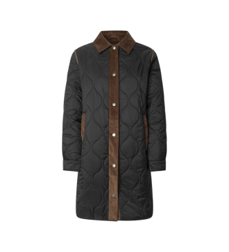 Pepe Jeans Paola Lang frakke sort