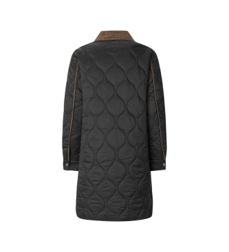 Pepe Jeans Paola Lang frakke sort