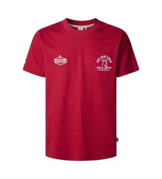 Pepe Jeans T-shirt korte mouw Parry rood