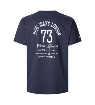 Pepe Jeans Kurzarm-T-Shirt Parry navy