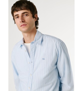 Pepe Jeans Pau bl� skjorte