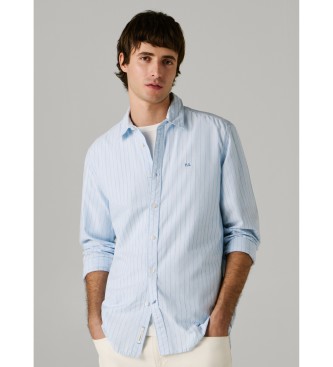 Pepe Jeans Pau bl� skjorte