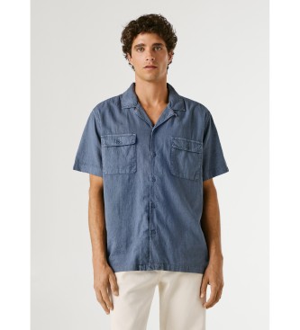 Pepe Jeans Paulo marine overhemd