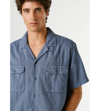 Pepe Jeans Paulo marine overhemd