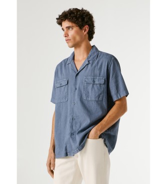 Pepe Jeans Paulo marine overhemd