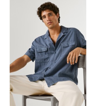 Pepe Jeans Paulo marine overhemd