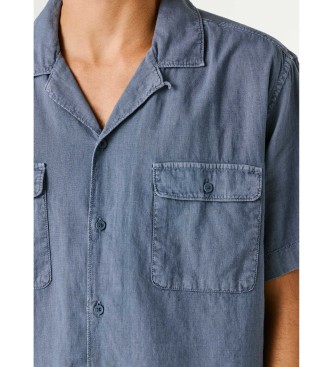 Pepe Jeans Paulo marine overhemd