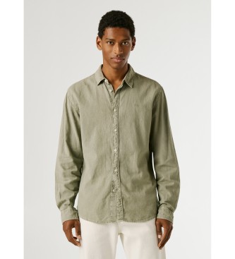 Pepe Jeans Camisa Payton verde