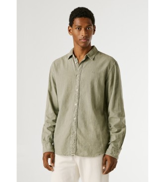 Pepe Jeans Camisa Payton verde