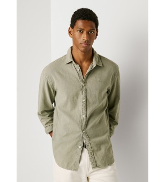 Pepe Jeans Camisa Payton verde