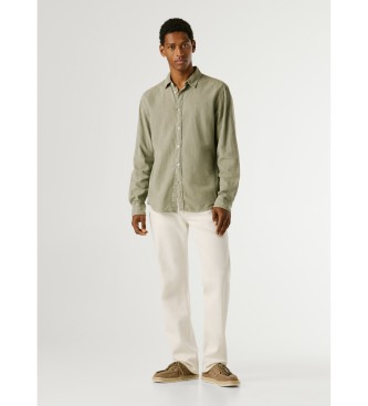 Pepe Jeans Camisa Payton verde