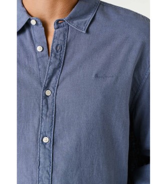 Pepe Jeans Hemd Payton marineblau