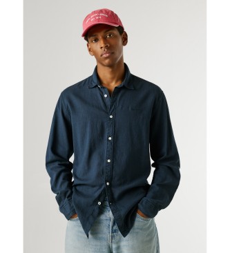 Pepe Jeans Payton navy skjorte