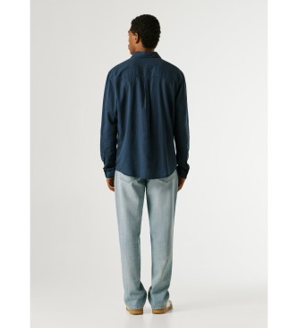 Pepe Jeans Payton navy skjorte