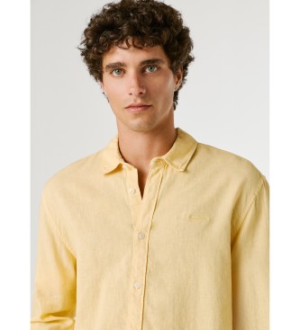 Pepe Jeans Camisa Payton amarillo
